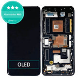 Wyświetlacz OLED do Asus ROG Phone 6 AI2201_C, 6 Pro AI2201_D, Ekran dotykowy z ramką, Phantom Black
