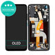 Wyświetlacz OLED do Asus Zenfone 8 ZS590KS, Ekran dotykowy z ramką, Obsidian Black