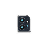 Szklo obiektywu tylnej kamery z ramka do Xiaomi Redmi Note 12 23021RAAEG, 23021RAA2Y, 56000600M700, Onyx Grey, Genuine Service Pack
