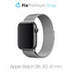 Pasek Milanese Loop do Watch (38, 40, 41mm) | srebrny | silver | FixPremium