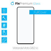 Szkło hartowane do Motorola Moto G82 5G, FullCover Glass, FixPremium