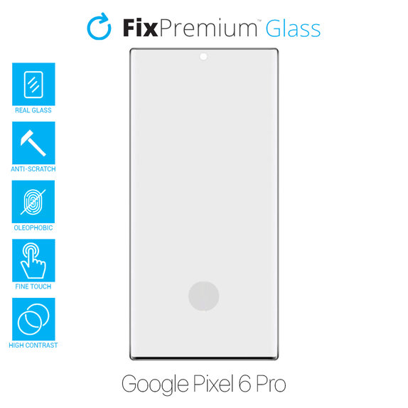 Szkło hartowane FullCover do Google Pixel 6 Pro | FixPremium FullCover Glass