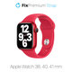 Pasek Silikonowy do Watch (38, 40, 41mm) | czerwony | red | FixPremium
