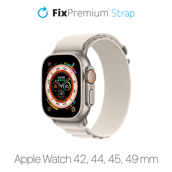 Pasek Alpine Loop do Watch (42, 44, 45, 49mm) | Starlight | FixPremium