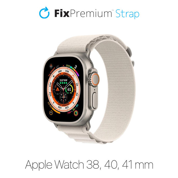Pasek Alpine Loop do Watch (38, 40, 41mm) | Starlight | FixPremium
