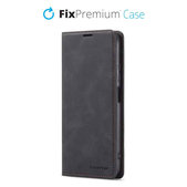 Etui do iPhone 13 Pro Max, Business Wallet, Czarny, Black, FixPremium