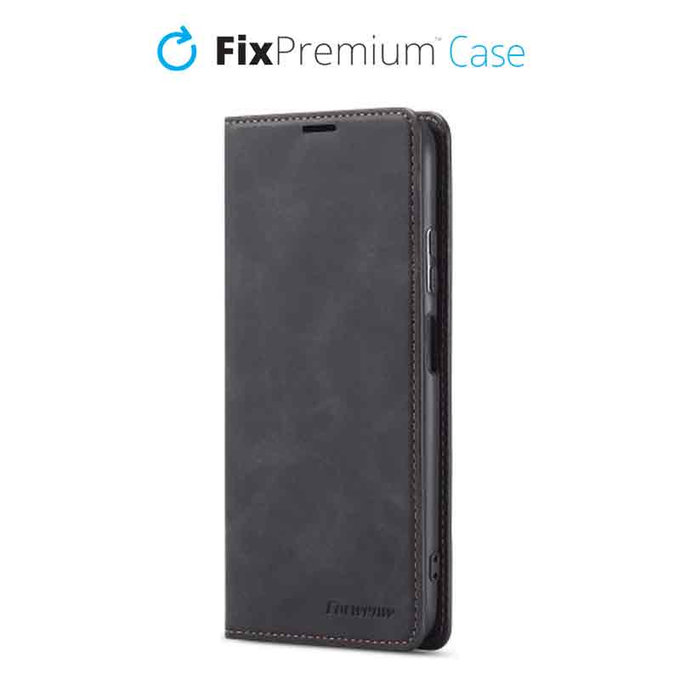 Etui do iPhone 14 Pro Max, Business Wallet, Czarny, Black, FixPremium