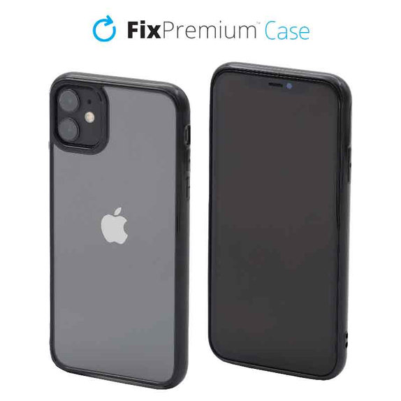 Etui do iPhone 11, Invisible, Invisible, Czarny, Black, FixPremium