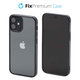 Etui do iPhone 12 mini, Invisible, Czarny, Black, FixPremium