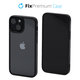 Etui do iPhone 13 mini, Invisible, Czarny, Black, FixPremium