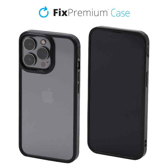 Etui Invisible do iPhone 14 Pro | czarny | black | FixPremium