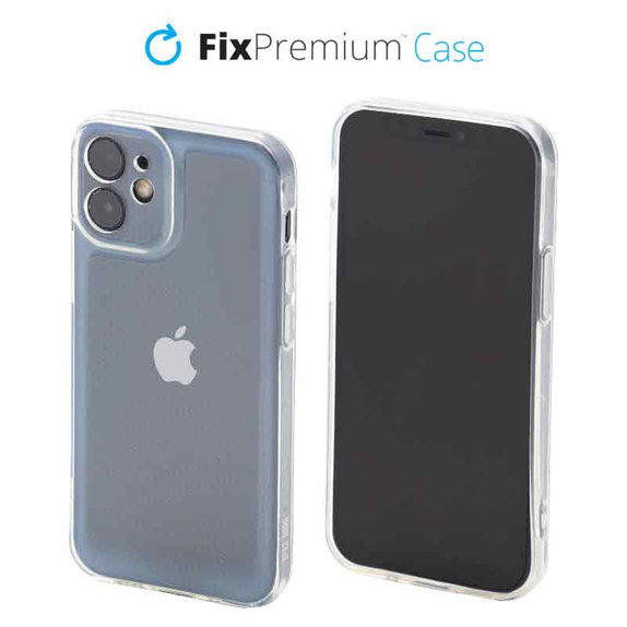 Etui do iPhone 12 mini, Invisible, Przezroczysty, Transparent, FixPremium