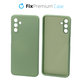 Etui gumowe do Samsung A13 5G, zielony, green, FixPremium