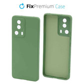 Etui gumowe do Xiaomi 13 Lite | zielony | green | FixPremium