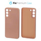 Etui gumowe do Samsung S22 Plus, Pomarańczowy, Orange, FixPremium