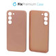 Etui gumowe do Samsung S23 Plus, Pomarańczowy, Orange, FixPremium