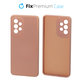 Etui gumowe do Samsung A53 5G, Pomarańczowy, Orange, FixPremium