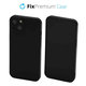 Etui gumowe do iPhone 13, 14, czarny, black, FixPremium