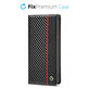 Etui do Samsung S23 Plus, Carbon Wallet, Czarny, Black, FixPremium