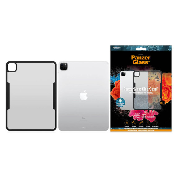 Etui ClearCase AB do iPad Pro 11'' (2018/2020/2021), Czarne, PanzerGlass