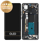 Wyświetlacz do Motorola Edge 40, Ekran dotykowy z ramką, 5D68C22670, Eclipse Black, Genuine Service Pack