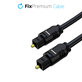 Kabel audio optyczny, 2m, Czarny, Black, FixPremium