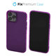 Etui Clear do iPhone 13 Pro, Fioletowy, Violet, FixPremium