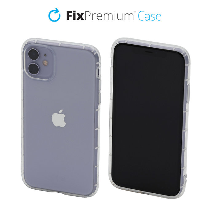 Etui Clear do iPhone 12, 12 Pro, Przezroczysty, Transparent, FixPremium