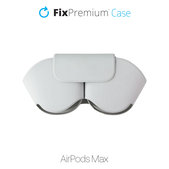 SmartCase do AirPods Max, Biały, White, FixPremium