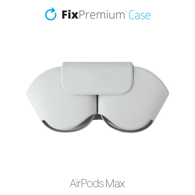SmartCase do AirPods Max, Biały, White, FixPremium