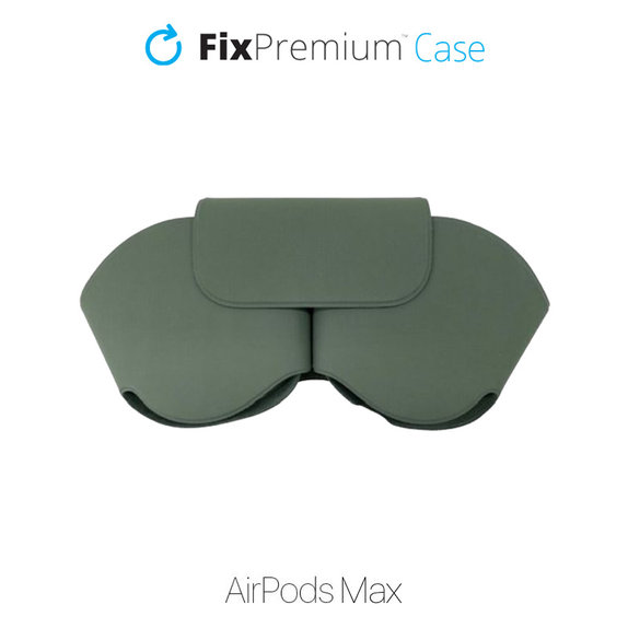SmartCase do AirPods Max, zielony, green, FixPremium