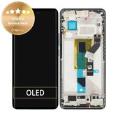 Wyświetlacz do Xiaomi 13 Lite, Ekran dotykowy z ramką, 5600030L9S00, Czarny, Black, Genuine Service Pack