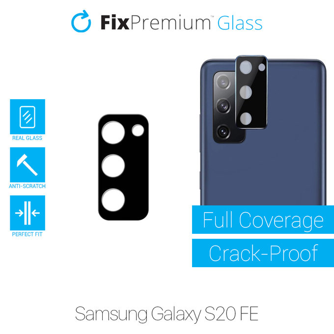 Ochraniacz soczewki tylnego aparatu do Samsung S20 FE, FixPremium