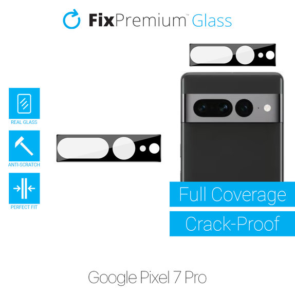 Ochraniacz soczewki tylnego aparatu do Google Pixel 7 Pro, FixPremium
