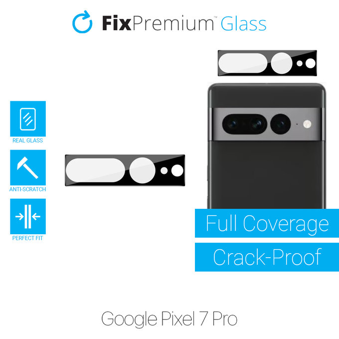 Ochraniacz soczewki tylnego aparatu do Google Pixel 7 Pro, FixPremium