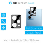 Ochraniacz soczewki tylnego aparatu do Xiaomi Redmi Note 12 Pro, 12 Pro Plus, FixPremium