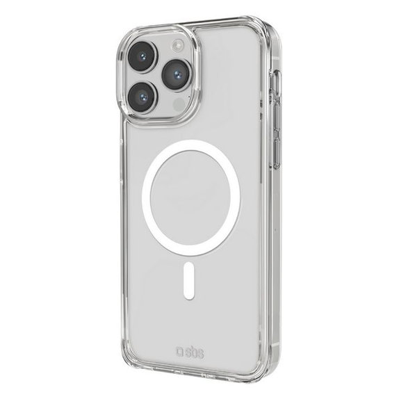 Etui z MagSafe do iPhone 14 Pro Max, Light Mag, Przezroczysty, Transparent, SBS