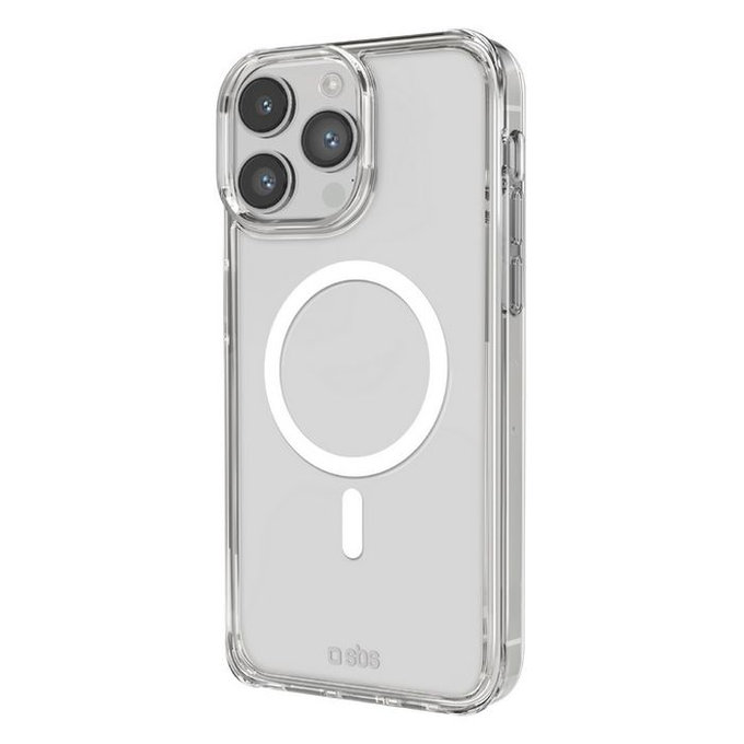 Etui z MagSafe do iPhone 14 Pro Max, Light Mag, Przezroczysty, Transparent, SBS
