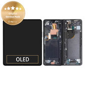 Wyświetlacz do Samsung Z Fold 5 F946B, Ekran dotykowy z ramką, Phantom Black, GH82-31842A, Genuine Service Pack