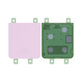 Tylna pokrywa baterii do Samsung Z Flip 5 F731B, GH82-31929C, Lawendowy, Lavender, Genuine Service Pack