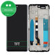 Wyświetlacz do Infinix Hot 11S NFC, Ekran dotykowy z ramką, Polar Black, TFT