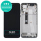 Wyświetlacz OLED do Motorola Edge 30 Neo, Ekran dotykowy z ramką, Black Onyx