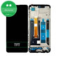 Wyświetlacz do Realme C55, Ekran dotykowy z ramką, Czarny, Black, TFT