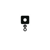 Szklo obiektywu tylnej kamery do Xiaomi 12T Pro 22081212UG
