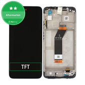 Wyświetlacz do Xiaomi Redmi 10 (2022), Ekran dotykowy z ramką, Czarny, Black, TFT