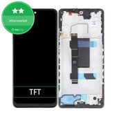 Wyświetlacz do Xiaomi Redmi Note 12 Pro 5G, Ekran dotykowy z ramką, Midnight Black, TFT