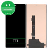 Wyświetlacz do Xiaomi Redmi Note 12 Pro 5G, 12 Pro+ 5G, Ekran dotykowy bez ramki, TFT