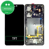 Wyświetlacz do Google Pixel 3 XL, Ekran dotykowy z ramką, Just Black, TFT