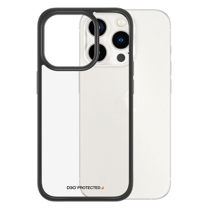 Etui do iPhone 15 Pro, ClearCase D3O, Przezroczysty, Transparent, PanzerGlass