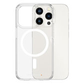 Etui z MagSafe do iPhone 15 Pro, HardCase D3O, Przezroczysty, Transparent, PanzerGlass